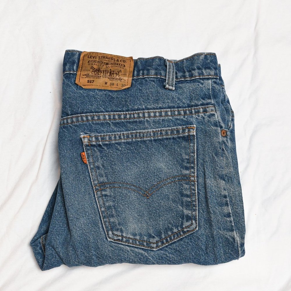 Vintage Levi's 517 Jeans- Orange Label